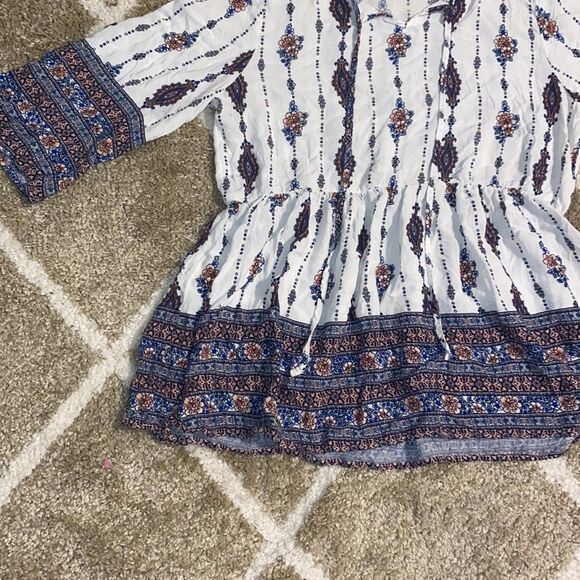 Signature Studio Floral Boho Blouse - Picture 4 of 7